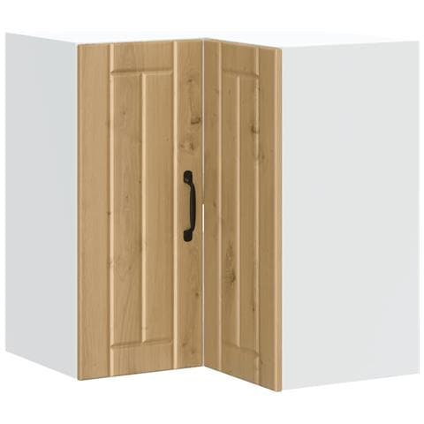 Pensile Da Cucina Ad Angolo Lucca Rovere Artigianale Truciolato - Foto 2