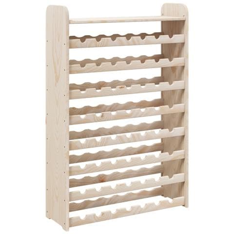 Lusso Casadino -  Portavini Con Pannello Superiore 72,5x25x111,5 Cm Massello Pino - Foto 1