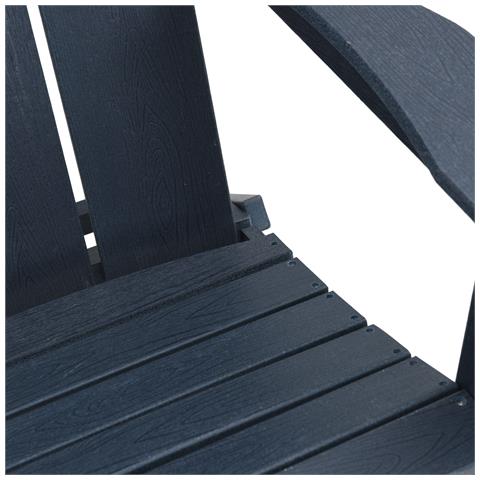 Sedie Adirondack Pieghevoli 2 pcs Blu Marina 74.5x80.5x90 cm HDPE, Sedia Adirondack Pieghevole Blu Marina 74.5x80.5x90 cm HDPE - Foto 9