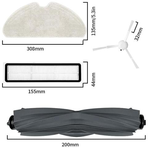 Kit Di Accessori Per Aspirapolvere Per Robot Dreame D10s /d10s Pro - Foto 2