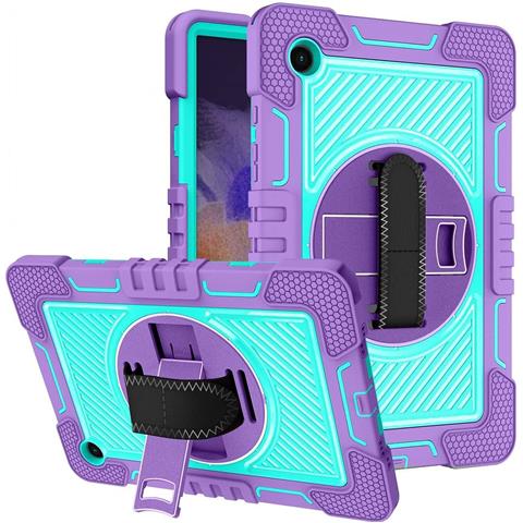 Custodia Per Samsung Galaxy Tab A 8.4” Con Tracolla Viola - Foto 1