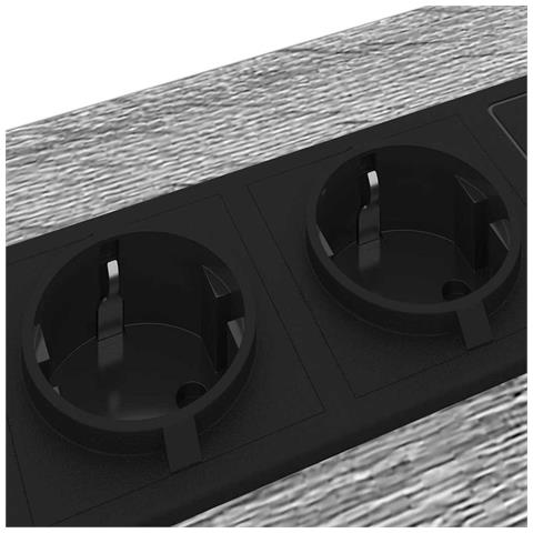 Armadio da Notte con cassetto Grigio sonoma 41.5 x 40.5 x 55 cm - Foto 9