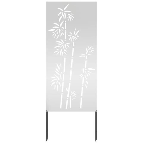 Schermo per privacy in giardino Floreale Argento 50 x 140 cm - Foto 1