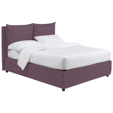 Davoli - Letto Matrimoniale Sfoderabile, Viola Lilla - Foto 1