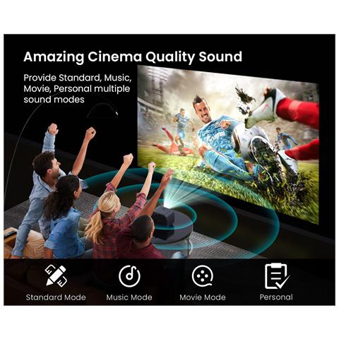 VDP-IR250HD Proiettore a raggio standard 350 ANSI lumen LCD 1080p (1920x1080) Nero, Argento - Foto 15