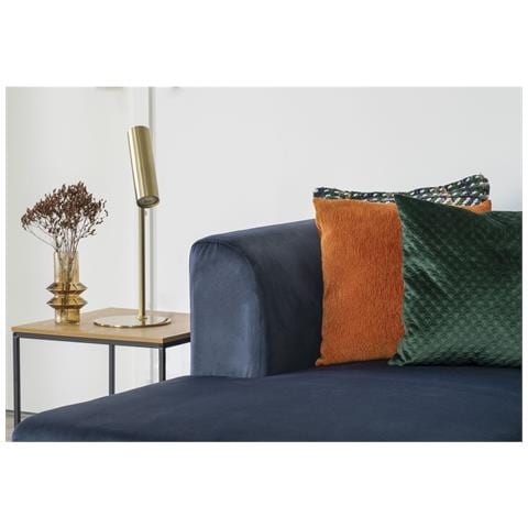 Tavolino D'appoggio Vita Effetto Rovere Con Struttura In Acciaio Nero, 45×45×45 Cm - Foto 8