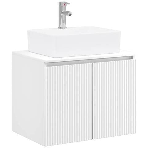 Set di mobili per il bagno Bianco Legno ingegnerizzato - Foto 1