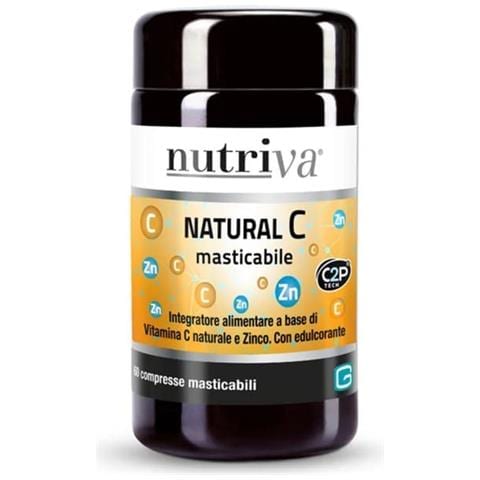 Nutriva Natural C 60 Compresse Masticabili - Foto 1