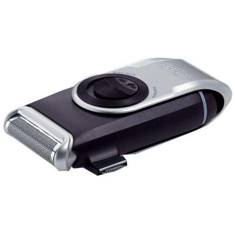 M90 MobileShave Rasoio Elettrico a Batteria Colore Blu Scuro e argento - Foto 2