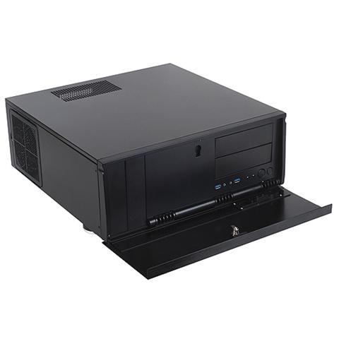 Case SST-GD07B USB 3.0 HTPC E-ATX / ATX / Micro-ATX 2 Porte USB 3.0 Colore Nero - Foto 2