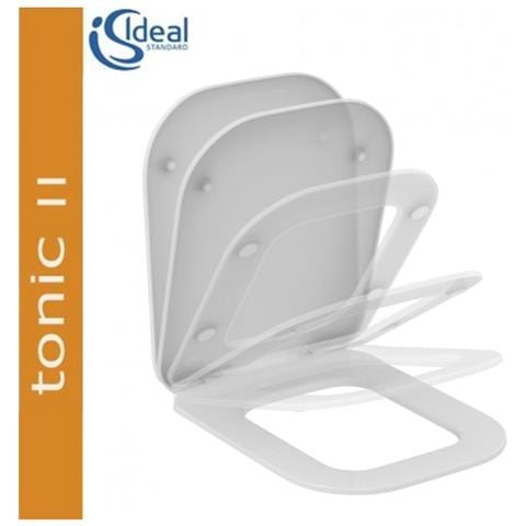 Tonic 2 K706501 Sedile Slim Rallentato, Bianco - Foto 1