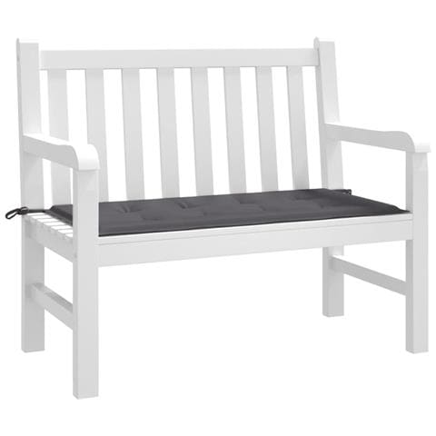 Cuscino per Panca da Giardino Antracite 120x50x4 cm - Foto 2