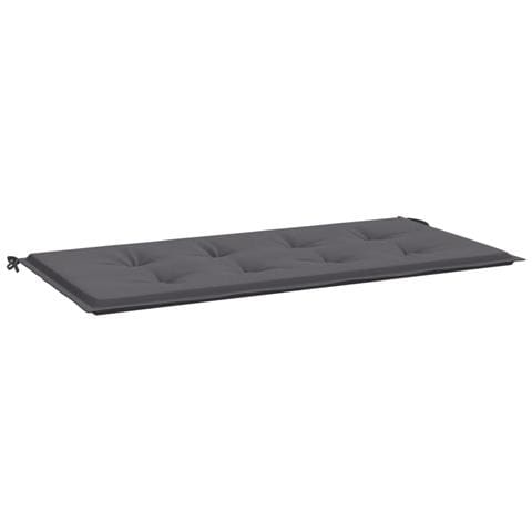 Cuscino per Panca da Giardino Antracite 120x50x4 cm - Foto 1