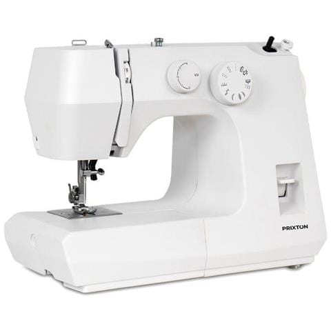 Macchina da Cucire P145, Adatta per Jeans, Asole in 4 passaggi, Lunghezza del Punto regolabile, Motore 50W e Struttura Metallica - Foto 2