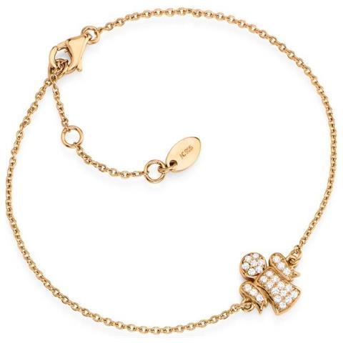 Bracciale In Argento 925 - Collezione Angeli - Colore Rosè - Misura Unica - Foto 1
