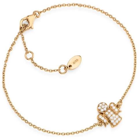 Bracciale In Argento 925 - Collezione Angeli - Colore Rosè - Misura Unica - Foto 2