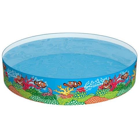 55030, Piscina Rigida Fantasia Mare 183x38cm, Un Pezzo - Foto 1