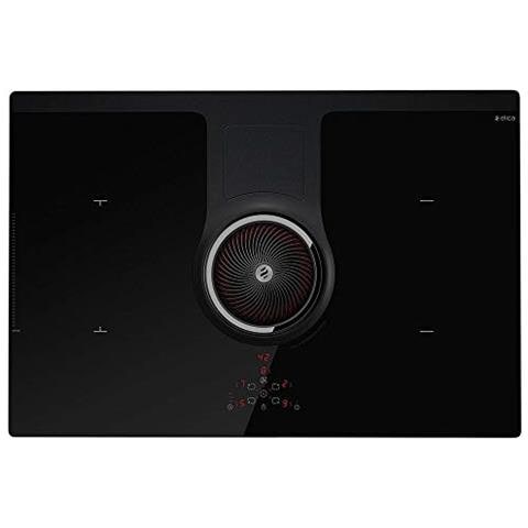 Piano Cottura NIKOLATESLA a Induzione Aspirante 4 Zone Cottura da 83 cm Colore Nero - Foto 1