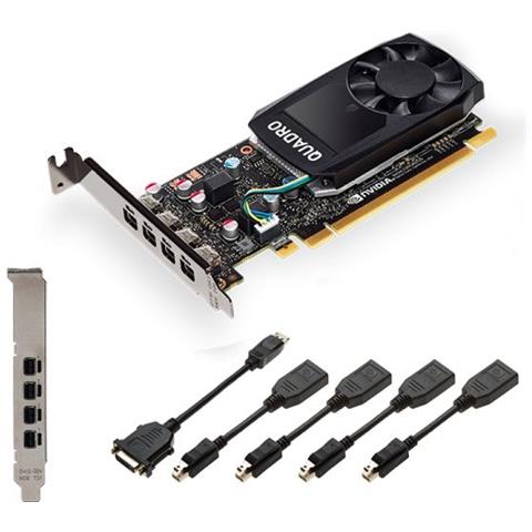 NVIDIA Quadro P620 - Scheda grafica - Quadro P620 - 2 GB GDDR5 - PCIe  - Foto 4