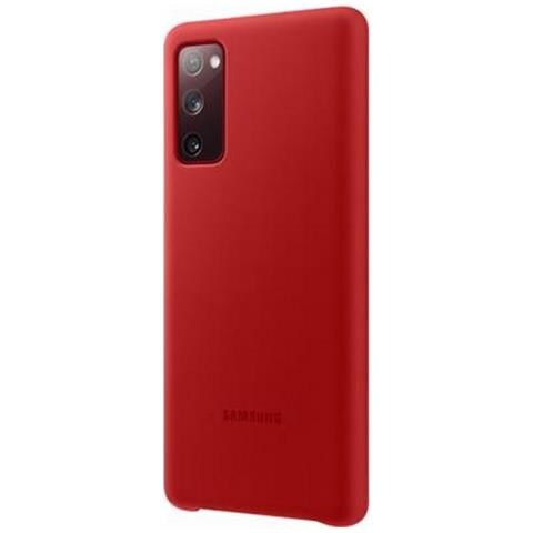Custodia Cover Silicone Ef-pg780tregeu Per Galaxy S20 Fe G780 Rosso - Foto 2