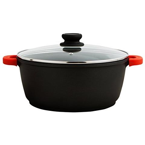7679002-pentola 28 X 12.5 Cm Intense, Colore: Neroyrosso, 30 X 30 X 15 Cm - Foto 1