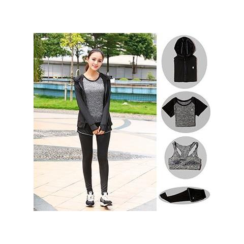 SLOWMOOSE - Donne Che Eseguono Sport Fitness Comode Tute Da Jogging Per  Abbigliamento Sportivo Da Tuta [07 / M] - ePRICE