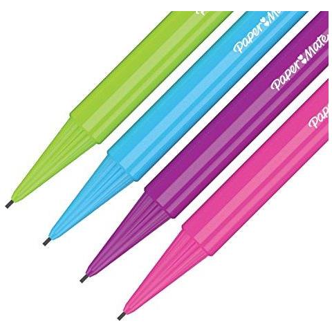 Non-stop Matita Meccanica 07 Millimetri Hb 2 Assortiti Neon Barrel Colori 10 Conte - Foto 4