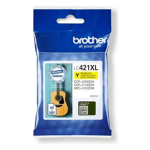 LC-421XLY cartuccia d'inchiostro 1 pz Originale Resa elevata (XL) Giallo - Foto 1