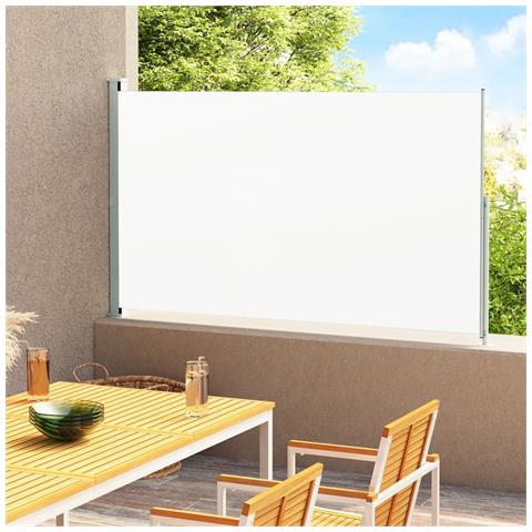 Tenda Laterale Retrattile per Patio 220x300 cm Crema - Foto 7