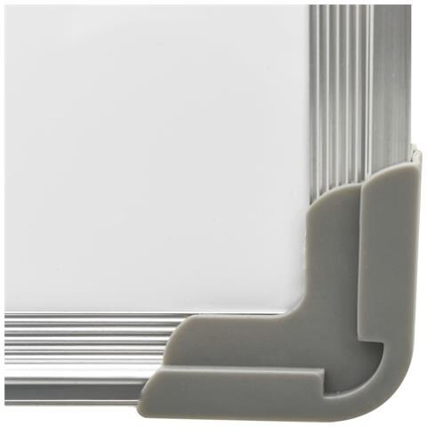 Lavagna Magnetica Bianca Cancellabile a Secco 60x40 cm Acciaio - Foto 9