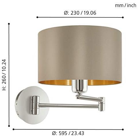 MASERLO Multicolore illuminazione da parete - Foto 3