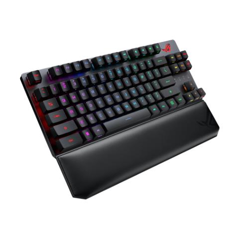 Tastiera Gaming Meccanica ROG Strix Scope RX TKL Wireless Deluxe Retroilluminata Colore Nero (Layout Italiano) - Foto 2