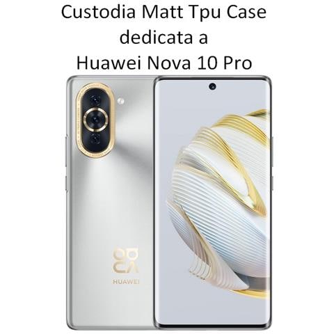 Custodia Tpu Silicone Cover Case Per Huawei Nova 10 Pro Black - Foto 2