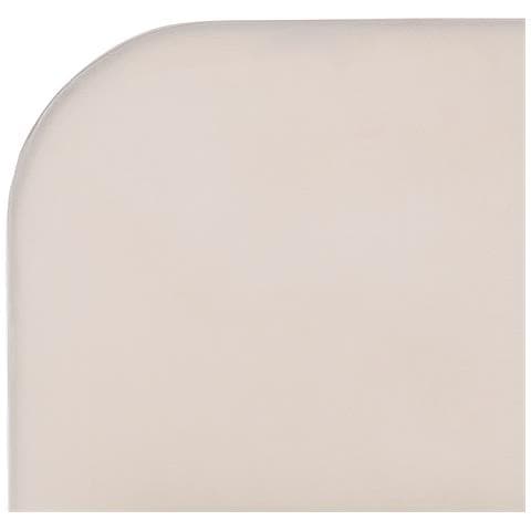 Letto Velluto Flayat 180 X 200 Cm Beige Chiaro - Foto 8