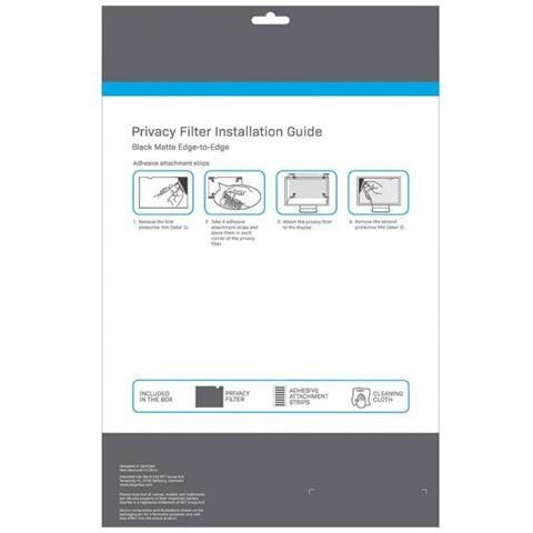 Glbe14307212 Schermo Anti-riflesso Filtro Per La Privacy Senza Bordi Per Display 35,6 Cm (14"") - Foto 3