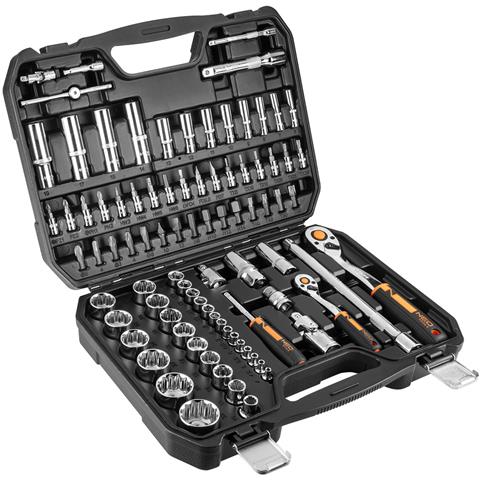 Chiavi A Bussola 1/4"", 1/2"", Set Da 86 Pz., Crv - Foto 1