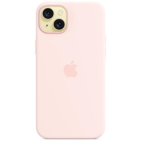 Custodia MagSafe in silicone per iPhone 15 Plus - Rosa confetto - Foto 5