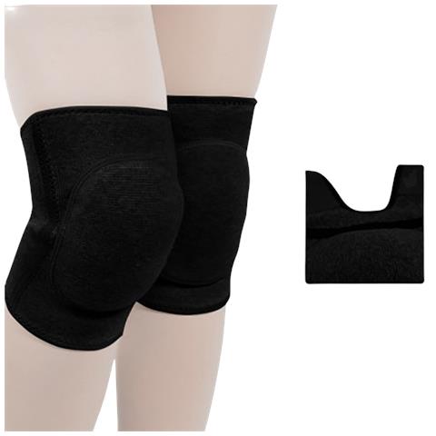 Ginocchiere Da Ballo, Ginocchiere Morbide Da Donna Sportive Black L - Foto 1