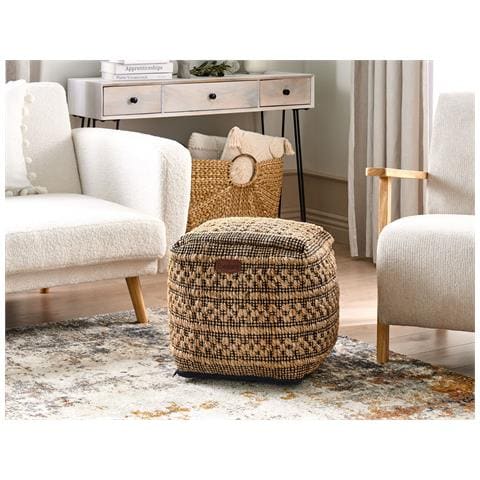 Pouf Mabula Iuta Beige 40 Cm 40 Cm 40 Cm - Foto 1