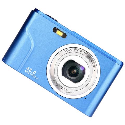 Fotocamera Digitale 1080p 48 Megapixel Zoom 16x Blue - Foto 2