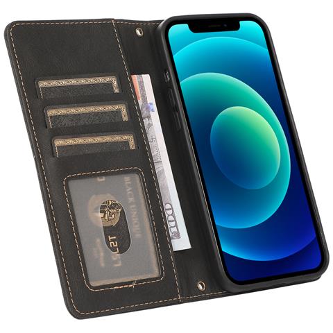 Custodia A Portafoglio Con Slot Per Schede Per Iphone Serie 16 Iphone 16 Più - Foto 7