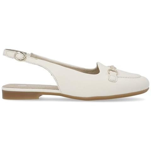 Beige Casual Part-open Sandals Sandali Pelle Scarpe Donna Beige Eu 38, D0k06-60 - Foto 2