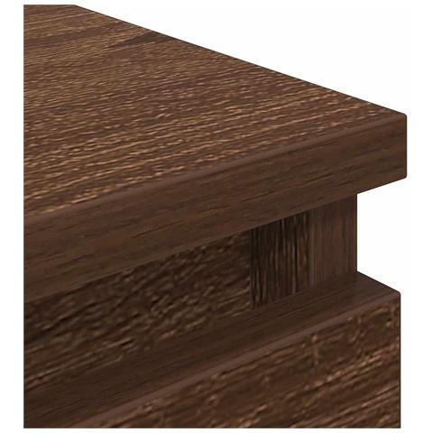 Mobile TV Rovere Marrone 40x35x54 cm in Legno Multistrato - Foto 9