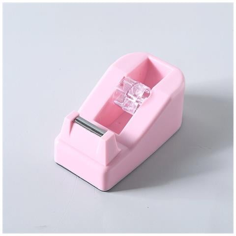 Distributore Di Nastro Adesivo Da Tavolo Per Uso In Ufficio Pink - Foto 3