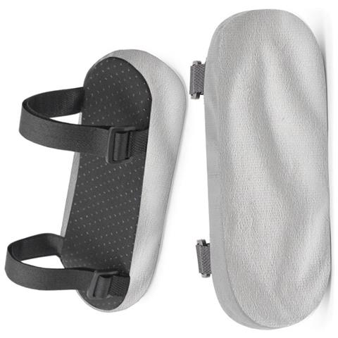 Poggiapolsi Ergonomico Per Sedia, Supporto Per Gomito In Memory Foam Grey - Foto 4