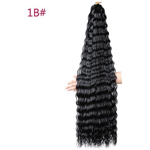 Trecce All'uncinetto In Capelli Sintetici - Trasformazione Dello Stile   Model 5 - Foto 2