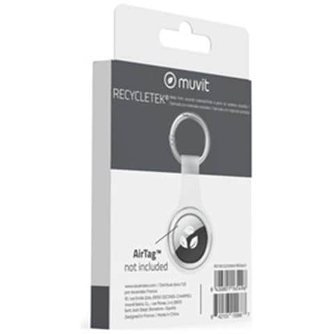 Portachiavi In Tpu Per Apple Airtag Con Anello In Metallo, Trasparente - Foto 4