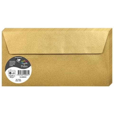 50085C busta DL (110 x 220 mm) Oro 20 pz - Foto 1