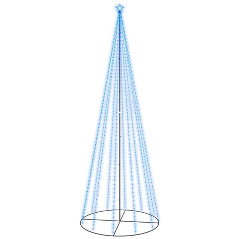 Lusso Casadino - Albero Di Natale A Cono Blu 732 Led 160x500 Cm - Foto 1