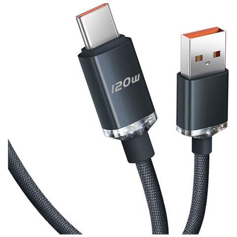 Cavo Di Ricarica Universale 2 Pezzi: Ricarica Rapida 120w, Spegnimento Automatico, Compatibile Con Huawei, Samsung, Apple, Garmin 1 M - Foto 2
